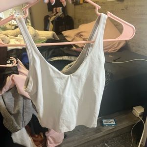 White lululemon align tank